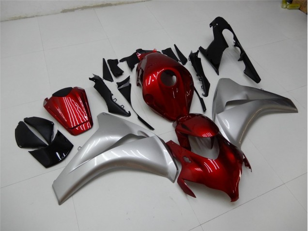 Red Silver 2008-2011 Honda CBR1000RR Motorcycle Fairing Red Silver 2008-2011 Honda CBR1000RR Motorcycle Fairing