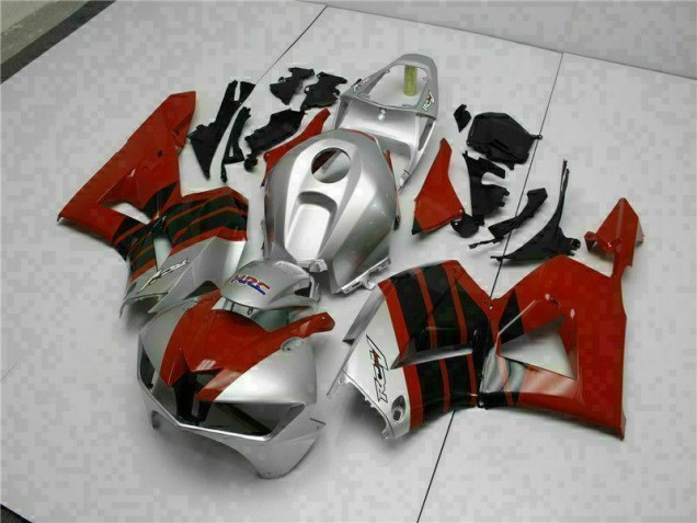 Red Silver 2013-2021 Honda CBR600RR Motorcycle Fairings