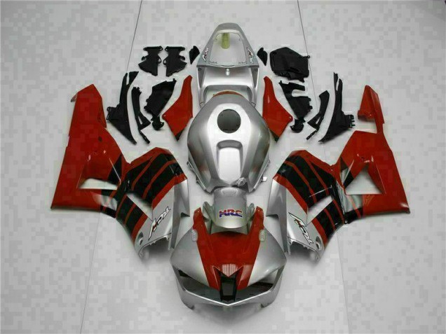 Red Silver 2013-2021 Honda CBR600RR Motorcycle Fairings