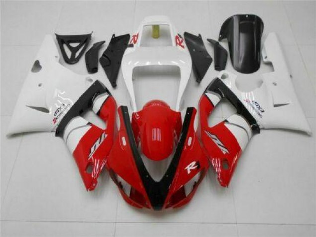 Red White 1998-1999 Yamaha YZF R1 Motorcycle Fairing Red White 1998-1999 Yamaha YZF R1 Motorcycle Fairing