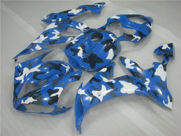 Red White 2004-2006 Yamaha YZF R1 Motorcycle Fairings