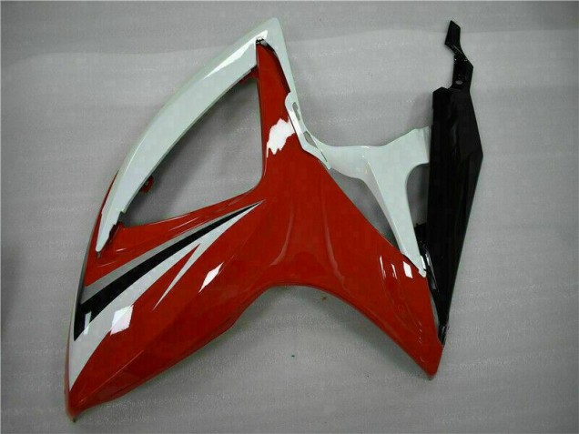 Red White 2006-2007 Suzuki GSXR 600/750 Motorcycle Fairing Red White 2006-2007 Suzuki GSXR 600/750 Motorcycle Fairing