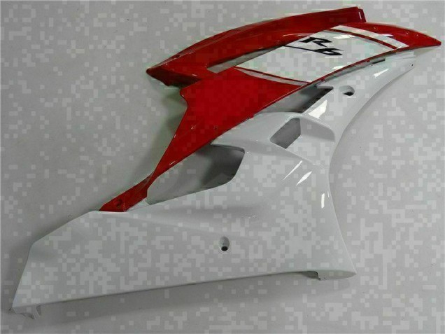 Red White 2006-2007 Yamaha YZF R6 Full Motorcycle Fairing Kits Red White 2006-2007 Yamaha YZF R6 Full Motorcycle Fairing Kits