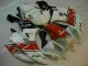 Red White 2006-2007 Yamaha YZF R6 Motorcycle Fairing & Bodywork