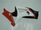 Red White 2007-2008 Suzuki GSXR 1000 Motorcycle Fairing
