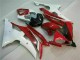 Red White 2008-2016 Yamaha YZF R6 Motorcycle Fairings