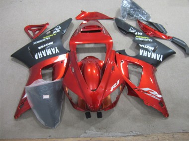 Red White 2009-2011 Yamaha YZF R1 Motorcycle Fairings