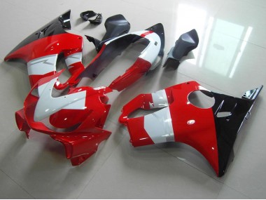 Red White Black 2004-2007 Honda CBR600 F4i Motorcycle Fairings