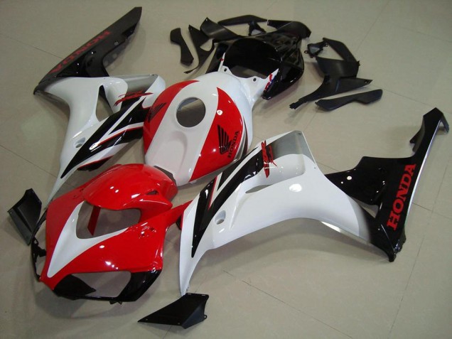 Red White Black 2006-2007 Honda CBR1000RR Motorcycle Fairings Red White Black 2006-2007 Honda CBR1000RR Motorcycle Fairings