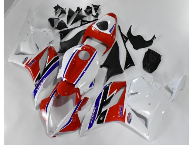 Red White Blue 2009-2012 Honda CBR600RR Motorcycle Fairings Red White Blue 2009-2012 Honda CBR600RR Motorcycle Fairings