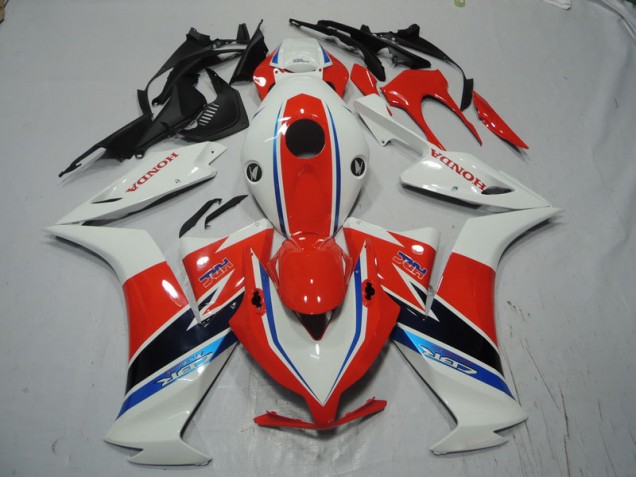 Red White Blue 2012-2016 Honda CBR1000RR Motorcycle Fairing