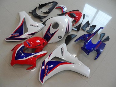 Red White Blue HRC 2008-2011 Honda CBR1000RR Motorcycle Fairings