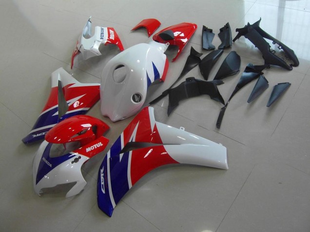 Red White Blue Motul 2008-2011 Honda CBR1000RR Motorcycle Fairings Red White Blue Motul 2008-2011 Honda CBR1000RR Motorcycle Fairings