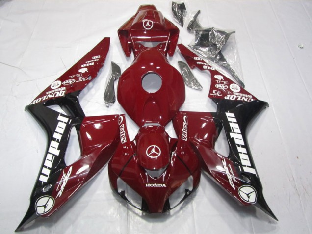 Red Yates 2006-2007 Honda CBR1000RR Motorcycle Fairings Red Yates 2006-2007 Honda CBR1000RR Motorcycle Fairings