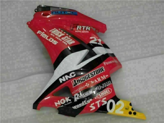 Red Yellow 2008-2012 Kawasaki EX250 Motorcycle Fairings Red Yellow 2008-2012 Kawasaki EX250 Motorcycle Fairings