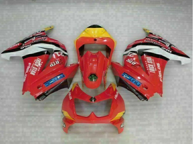 Red Yellow 2008-2012 Kawasaki EX250 Motorcycle Fairings Red Yellow 2008-2012 Kawasaki EX250 Motorcycle Fairings