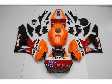 Repsol 2 2012-2016 Honda CBR1000RR Motorcycle Fairings