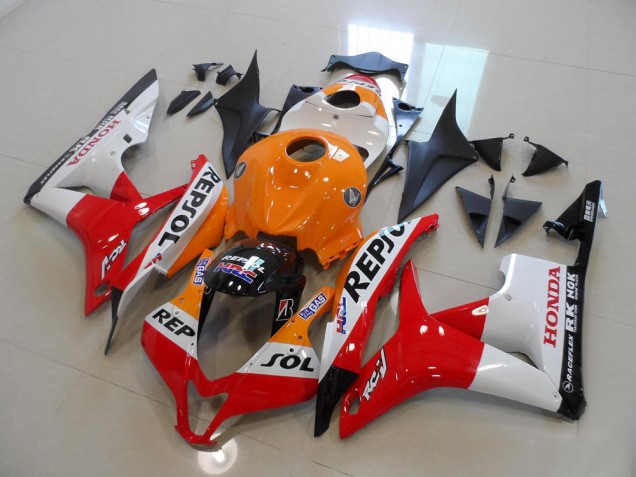 Repsol 2007-2008 Honda CBR600RR Motorcycle Fairings