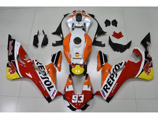 Repsol 93 Red Bull 2017-2020 Honda CBR1000RR Motorcycle Fairings Repsol 93 Red Bull 2017-2020 Honda CBR1000RR Motorcycle Fairings