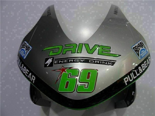 Silver 2003-2004 Honda CBR600RR Motorcycle Fairings