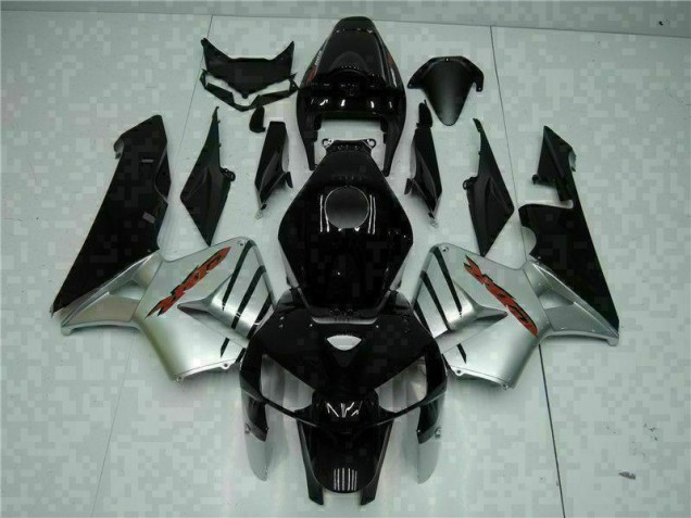 Silver 2005-2006 Honda CBR600RR Motorcycle Fairing