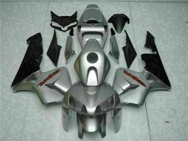 Silver 2005-2006 Honda CBR600RR Motorcycle Fairings