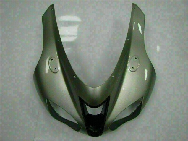 Silver 2007-2008 Kawasaki ZX6R Motorcycle Fairings