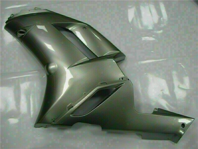 Silver 2007-2008 Kawasaki ZX6R Motorcycle Fairings