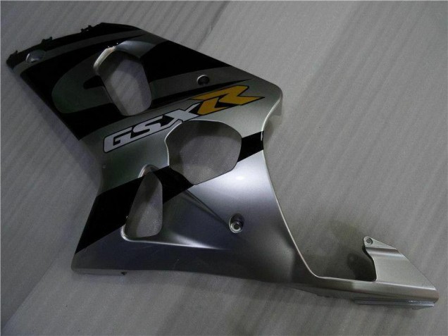 Silver Black 2000-2002 Suzuki GSXR 1000 Motorcycle Fairings
