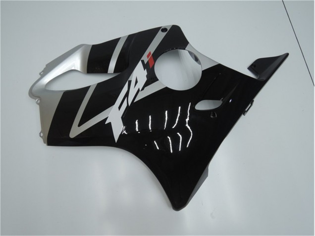 Silver Black 2001-2003 Honda CBR600 F4i Motorcycle Fairings