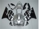 Silver Black 2001-2003 Honda CBR600 F4i Motorcycle Fairings