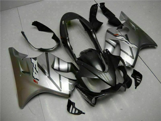 Silver Black 2004-2007 Honda CBR600 F4i Motorcycle Fairings Silver Black 2004-2007 Honda CBR600 F4i Motorcycle Fairings