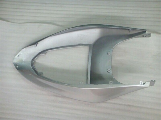 Silver Black 2005-2006 Kawasaki ZX6R Motorcycle Fairings Silver Black 2005-2006 Kawasaki ZX6R Motorcycle Fairings