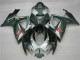 Silver Black 2006-2007 Suzuki GSXR 600/750 Motorcycle Fairings Silver Black 2006-2007 Suzuki GSXR 600/750 Motorcycle Fairings