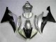 Silver Black 2008-2016 Yamaha YZF R6 Motorcycle Fairings
