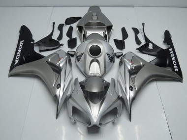 Silver Grey 2006-2007 Honda CBR1000RR Motorcycle Fairings