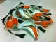 Silver Orange 2008-2011 Honda CBR1000RR Motorcycle Fairings