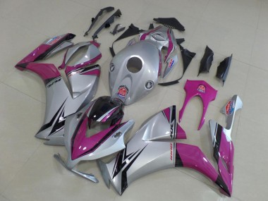 Silver Pink 2012-2016 Honda CBR1000RR Motorcycle Fairings