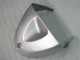 Silver Red Flames 2005-2006 Kawasaki ZX6R Motorcycle Fairings Silver Red Flames 2005-2006 Kawasaki ZX6R Motorcycle Fairings