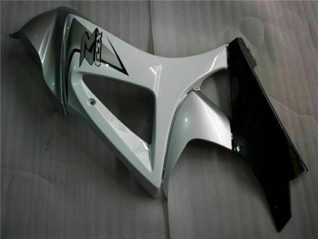 Silver White 2007-2008 Suzuki GSXR 1000 Motorcycle Fairings Silver White 2007-2008 Suzuki GSXR 1000 Motorcycle Fairings
