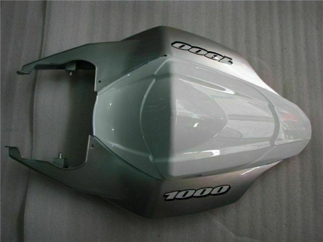 Silver White 2007-2008 Suzuki GSXR 1000 Motorcycle Fairings Silver White 2007-2008 Suzuki GSXR 1000 Motorcycle Fairings