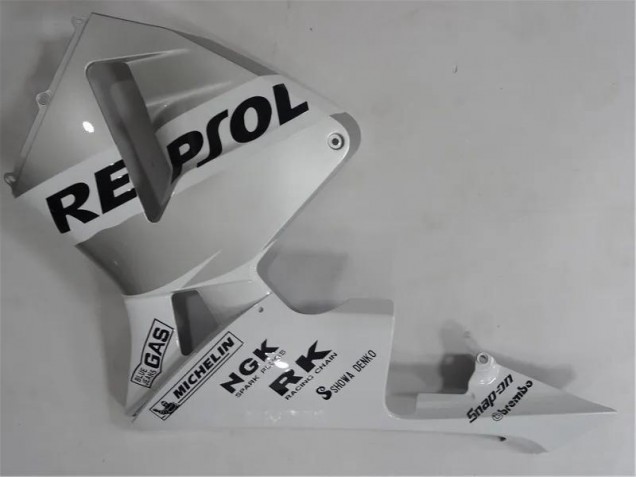 Silver White Black Repsol 2003-2004 Honda CBR600RR Motorcycle Fairings