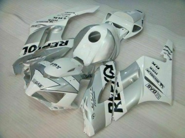 Silver White Repsol 2004-2005 Honda CBR1000RR Motorcycle Fairings