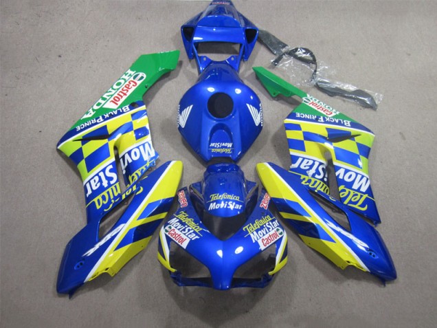 Telefunica Movistar Castrol 2004-2005 Honda CBR1000RR Motorcycle Fairings