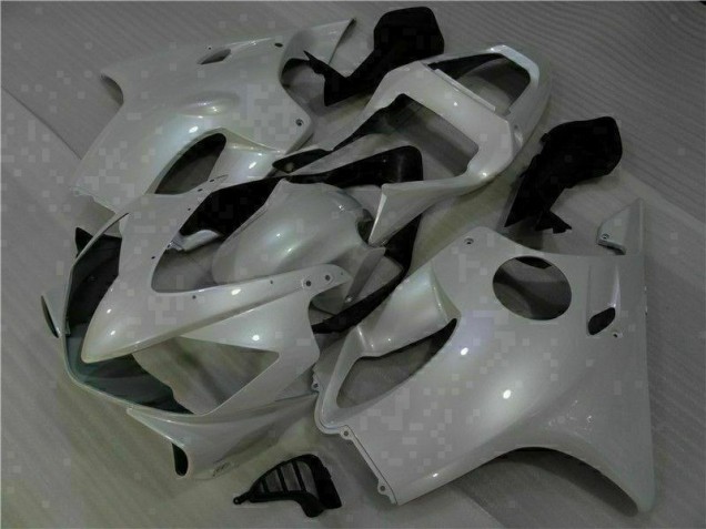 White 2001-2003 Honda CBR600 F4i Motorcycle Fairings White 2001-2003 Honda CBR600 F4i Motorcycle Fairings