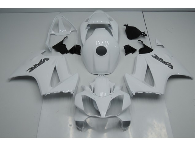 White 2002-2013 Honda VFR800 Motorcycle Fairings