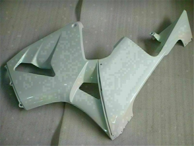 White 2003-2004 Honda CBR600RR ABS Fairings