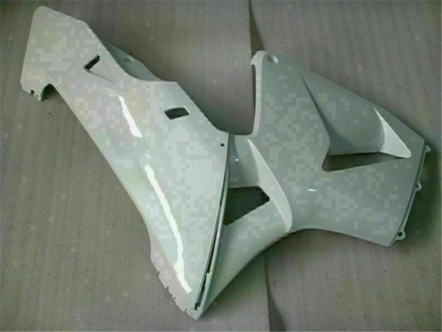 White 2003-2004 Honda CBR600RR ABS Fairings