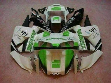 White 2003-2004 Honda CBR600RR Full ABS Motorcycle Fairings