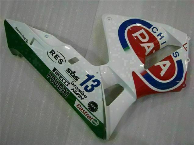 White 2003-2004 Honda CBR600RR Motorcycle Fairing